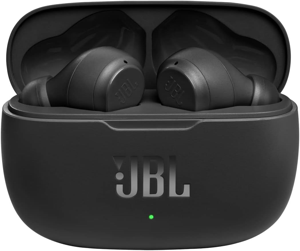 Bezvadu austiņas JBL TWS Wave 200 melnas