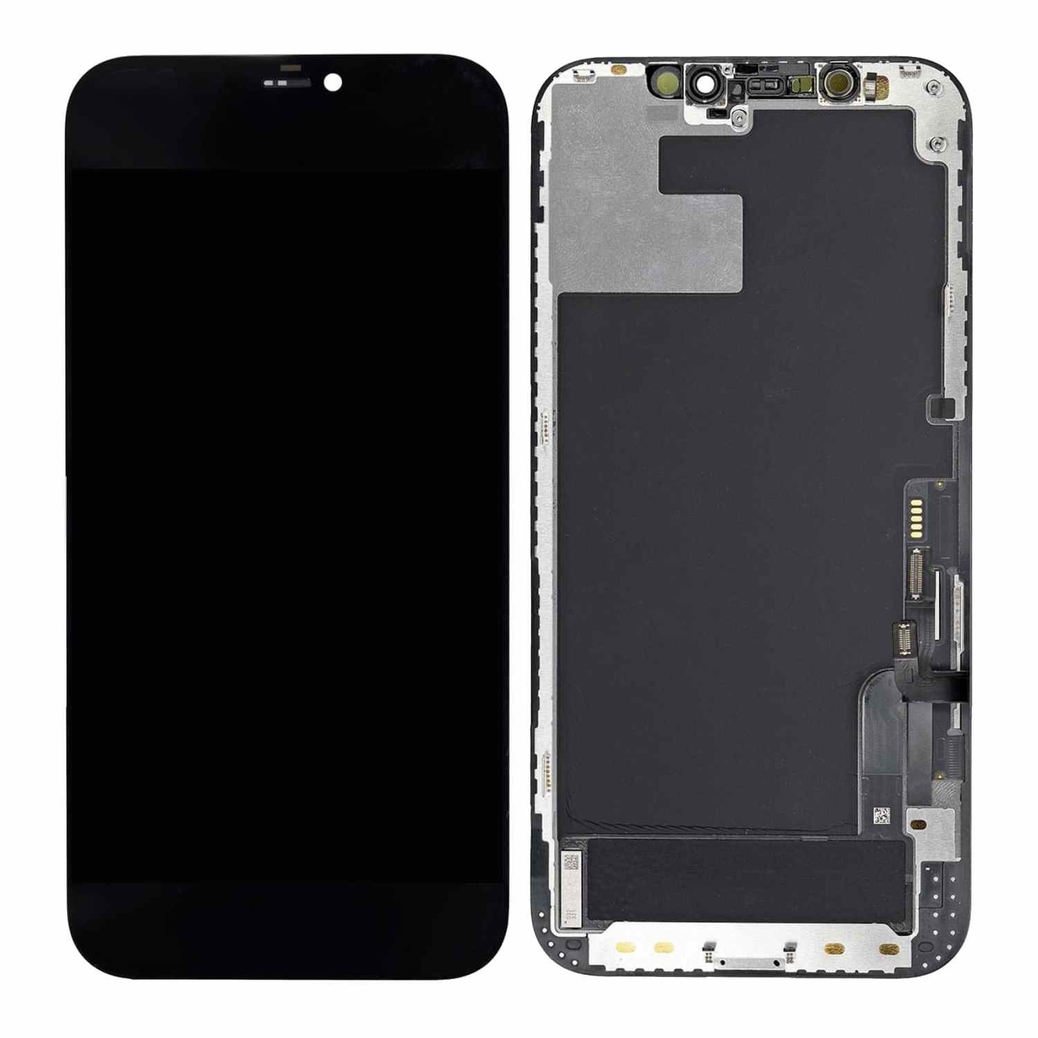 LCD ekrāns Apple iPhone 12/12 Pro ar skārienjūtīgo ekrānu GX hard OLED (noņemams IC)