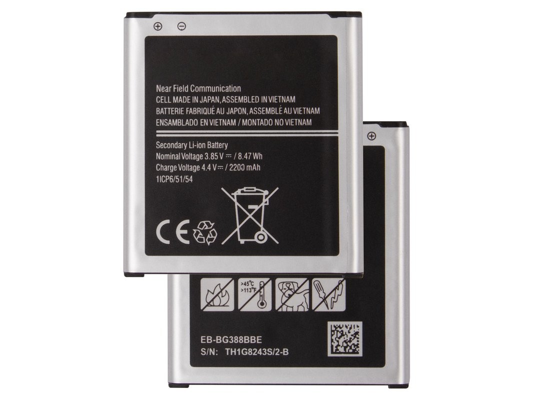 Akumulators Samsung G388 Xcover 3 2200mAh EB-BG388BBE OEM akumulators
