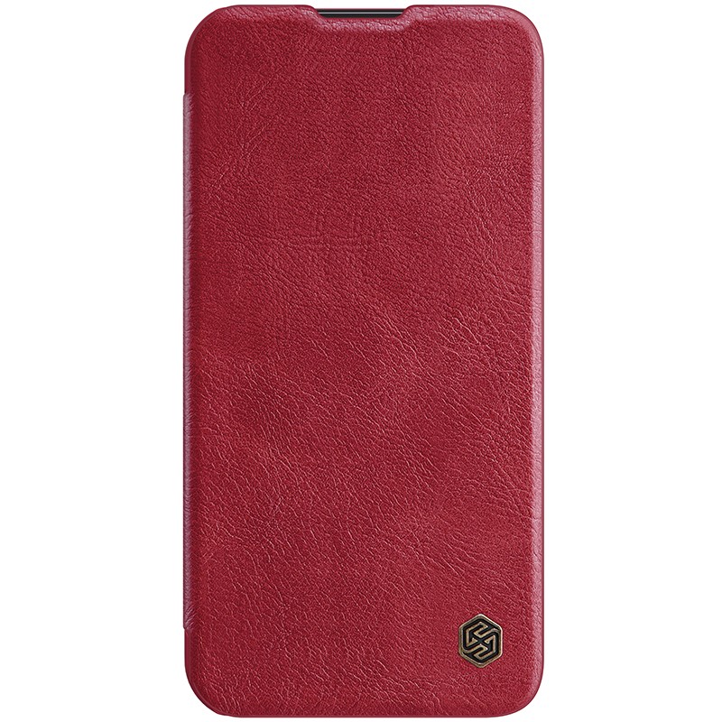 Nillkin Qin Pro Leather Apple iPhone 14 Pro Max sarkans