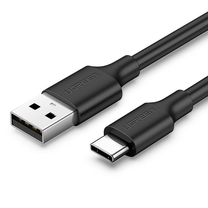 USB kabelis Ugreen US287 USB uz USB-C 3A 1,5 m melns