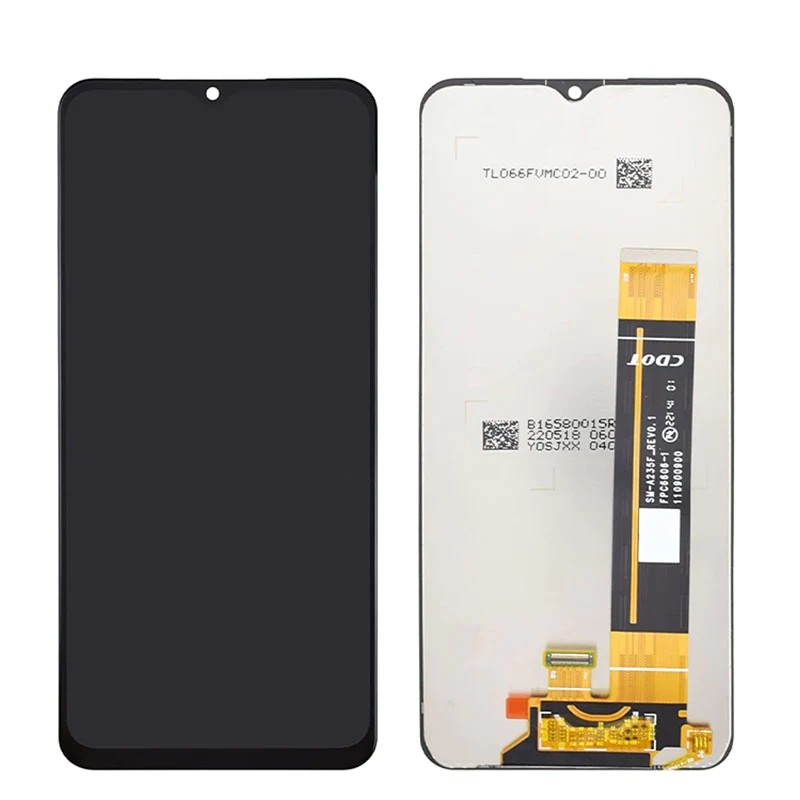 LCD ekrāns Samsung A235 A23 4G ar skārienekrānu melns ORG