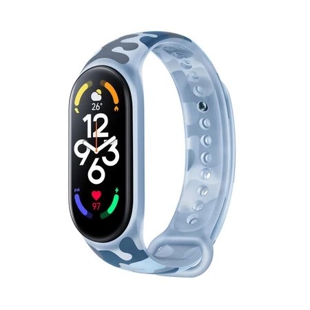 Josla Xiaomi Mi Band 7/7 NFC siksna haki zila