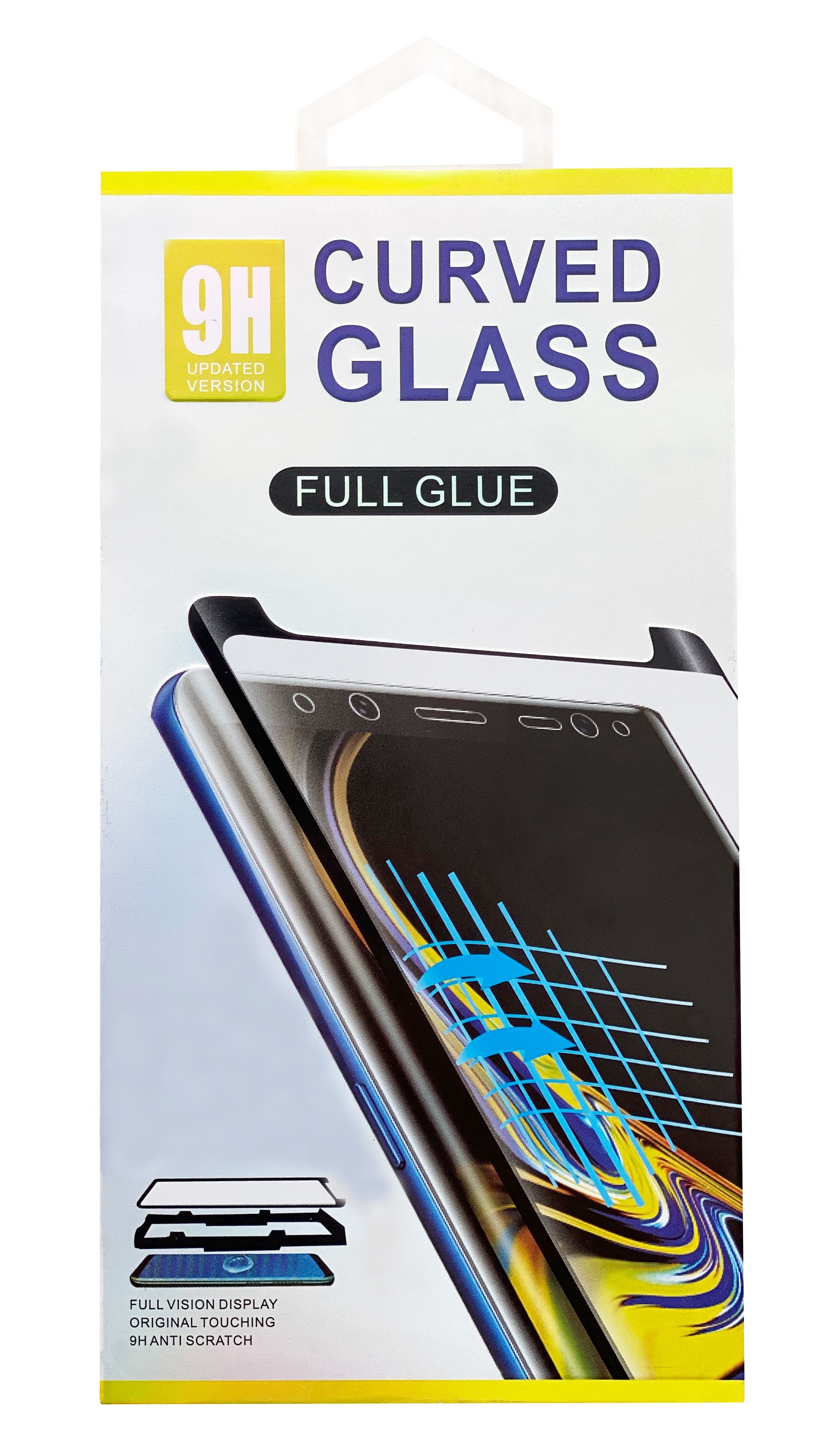 Rūdīts stikls 9D Curved Full Glue priekš Xiaomi Redmi Note 14 Pro 5G/Poco X7 melns