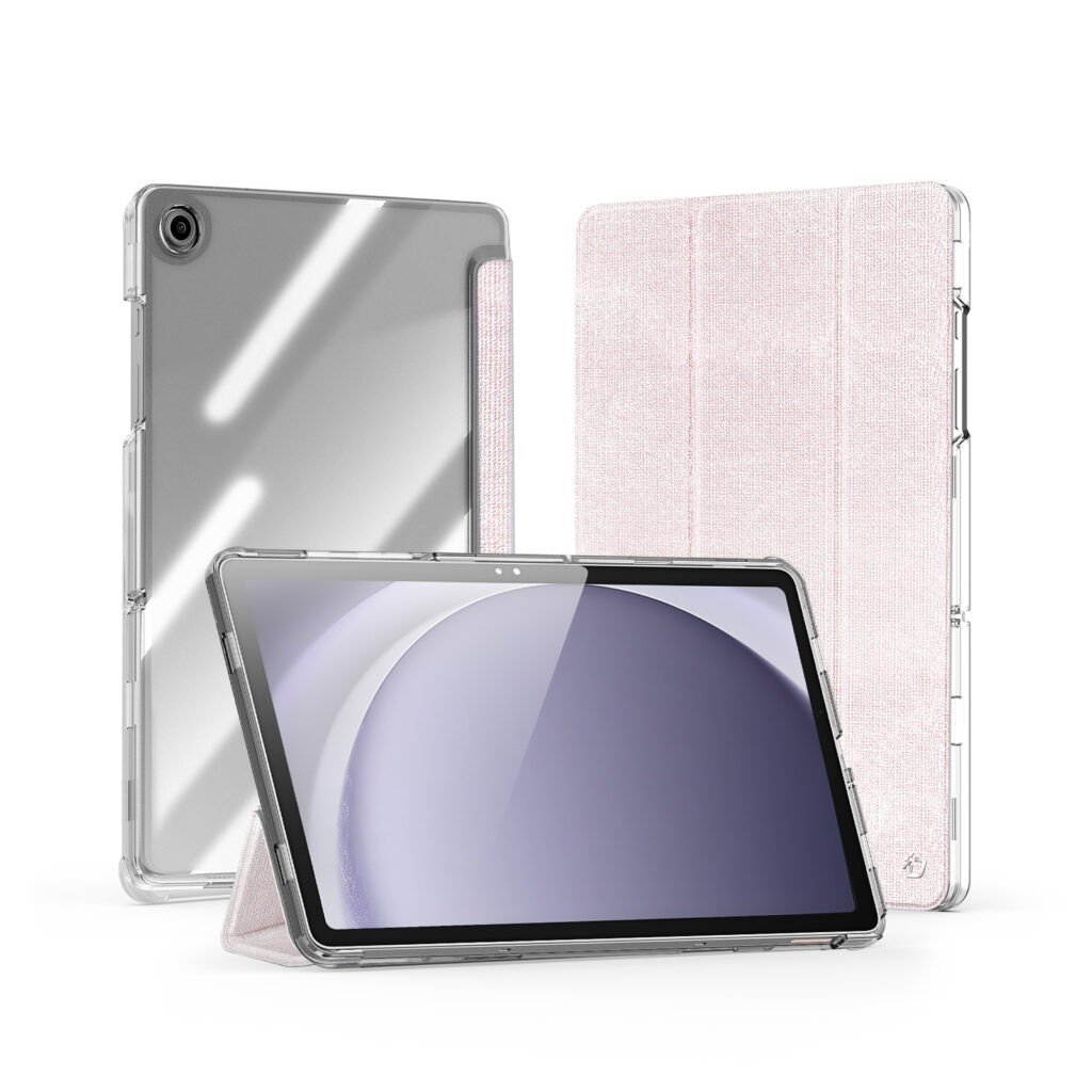 Korpuss Dux Ducis Unid Samsung X210/X215/X216 Tab A9 Plus 11.0/X230/X235/X236 Tab A11 Plus 11.0 pink