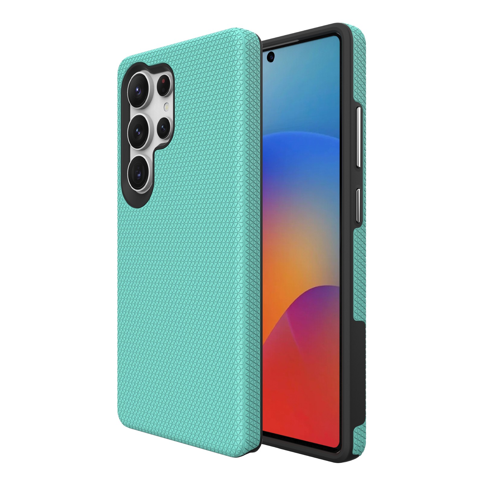 Perfectionists Trīsstūra korpuss Samsung S928 S24 Ultra green