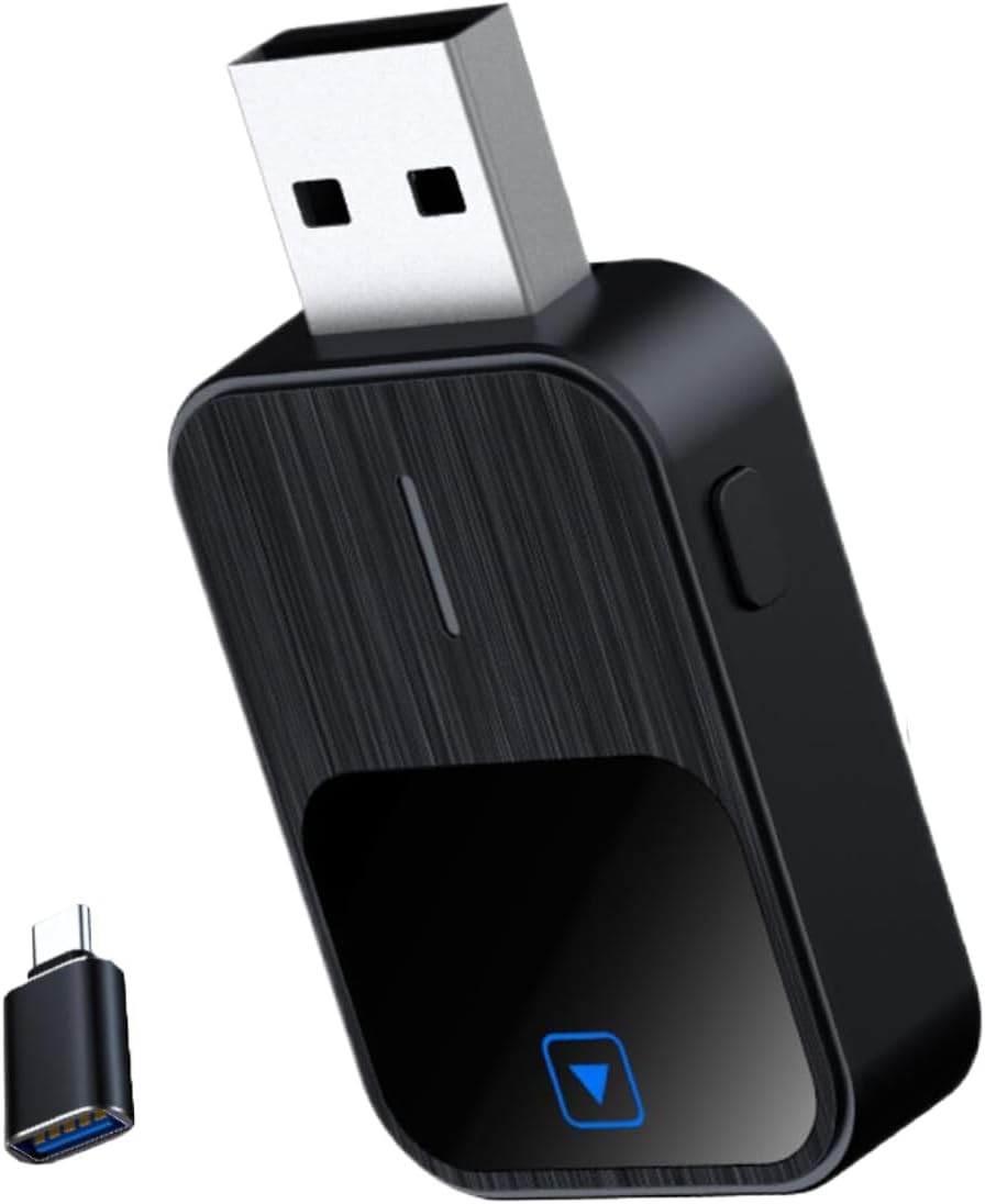 Bezvadu CarPlay/Android Auto adapteris Reach K2 melns