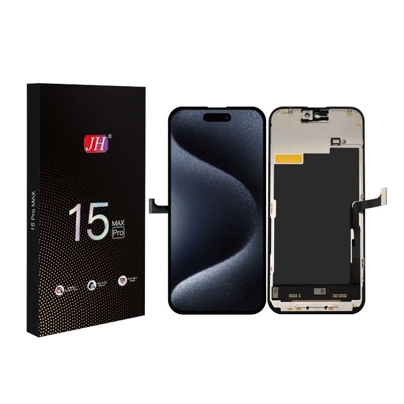 LCD ekrāns Apple iPhone 15 Pro Max ar skārienjūtīgo ekrānu JH INCELL FHD (noņemams IC)