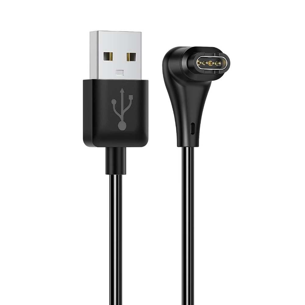 Kabeļa savienojums Reach USB-A ar Garmin pulksteni 1,0 m melns