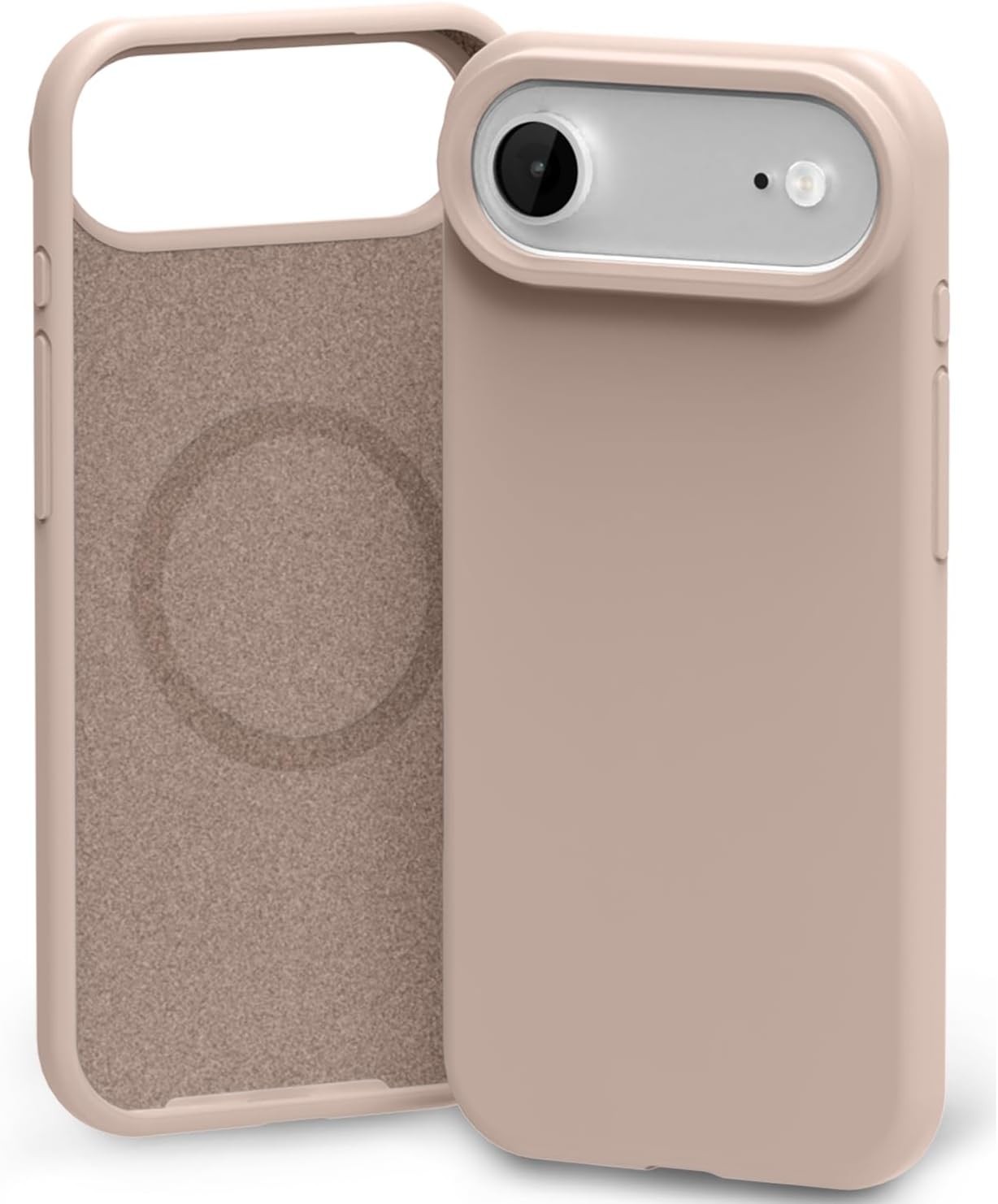 Korpuss Mercury Pure Magsafe Silicon Apple iPhone Air rozā smilšu korpuss