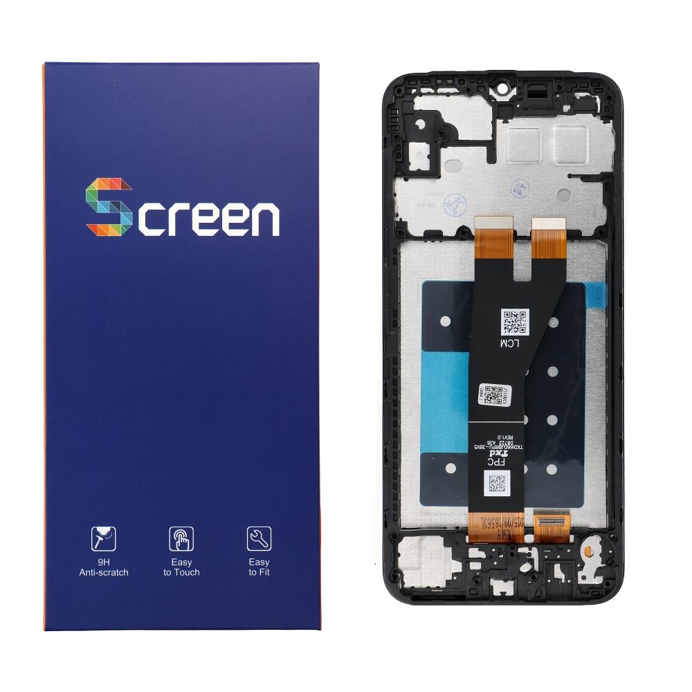 OG LCD ekrāns SAMSUNG A14 5G A146 P/U OEM ar rāmi