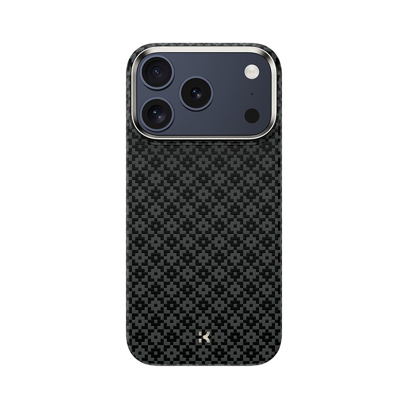 Benks Magnetic Armor Air Armor Grid Kevlar Case Metal Frame 600D (B070) priekš Iphone 17 Pro Max black