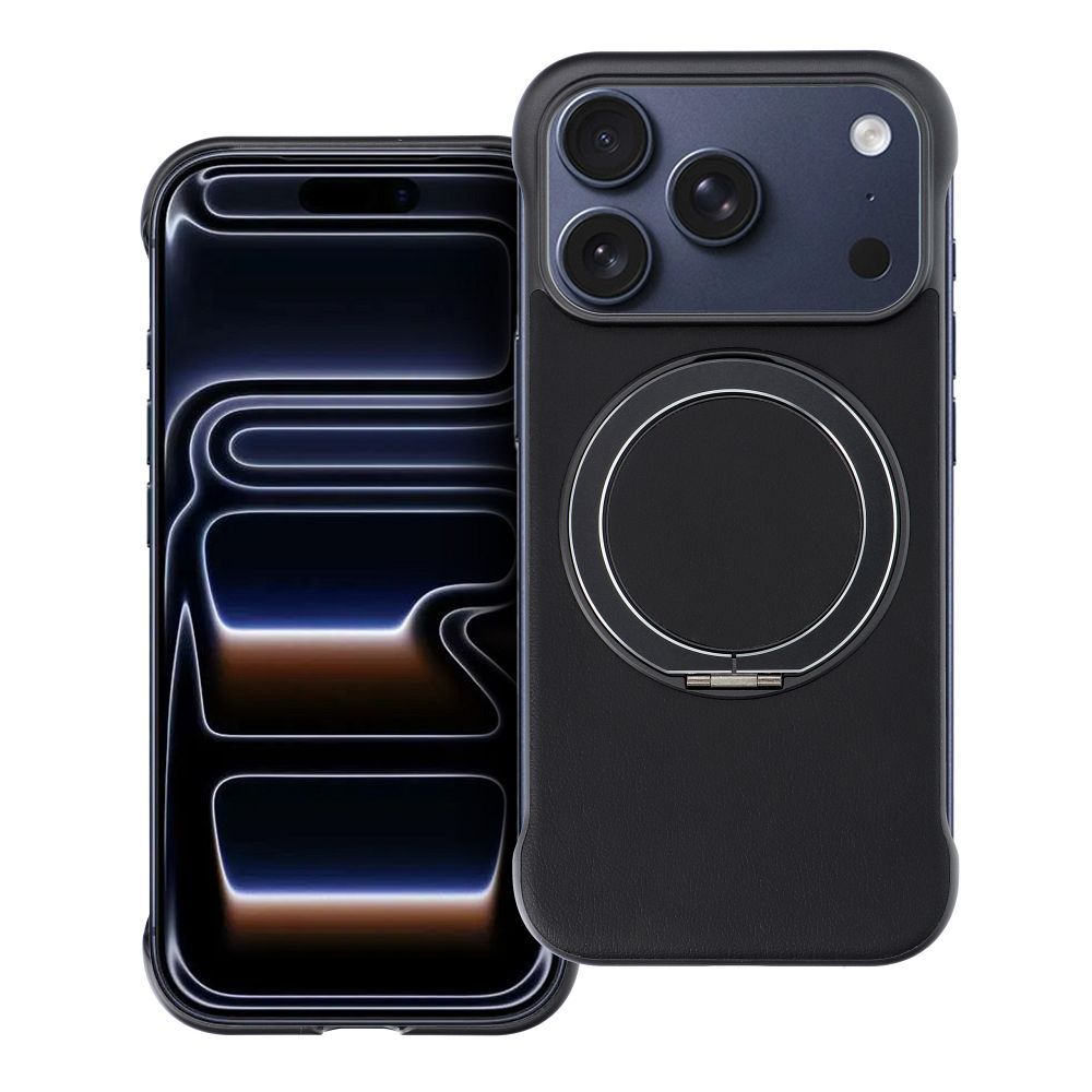 Maciņš EDGE FREE saderīgs ar MagSafe priekš IPHONE 17 Pro melns