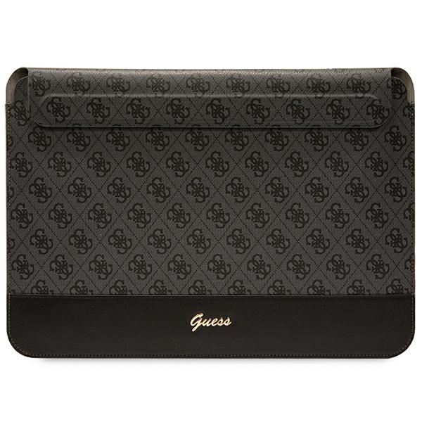 Guess 4G Stripe Metal Logo apvalks 14" klēpjdatoram - melns