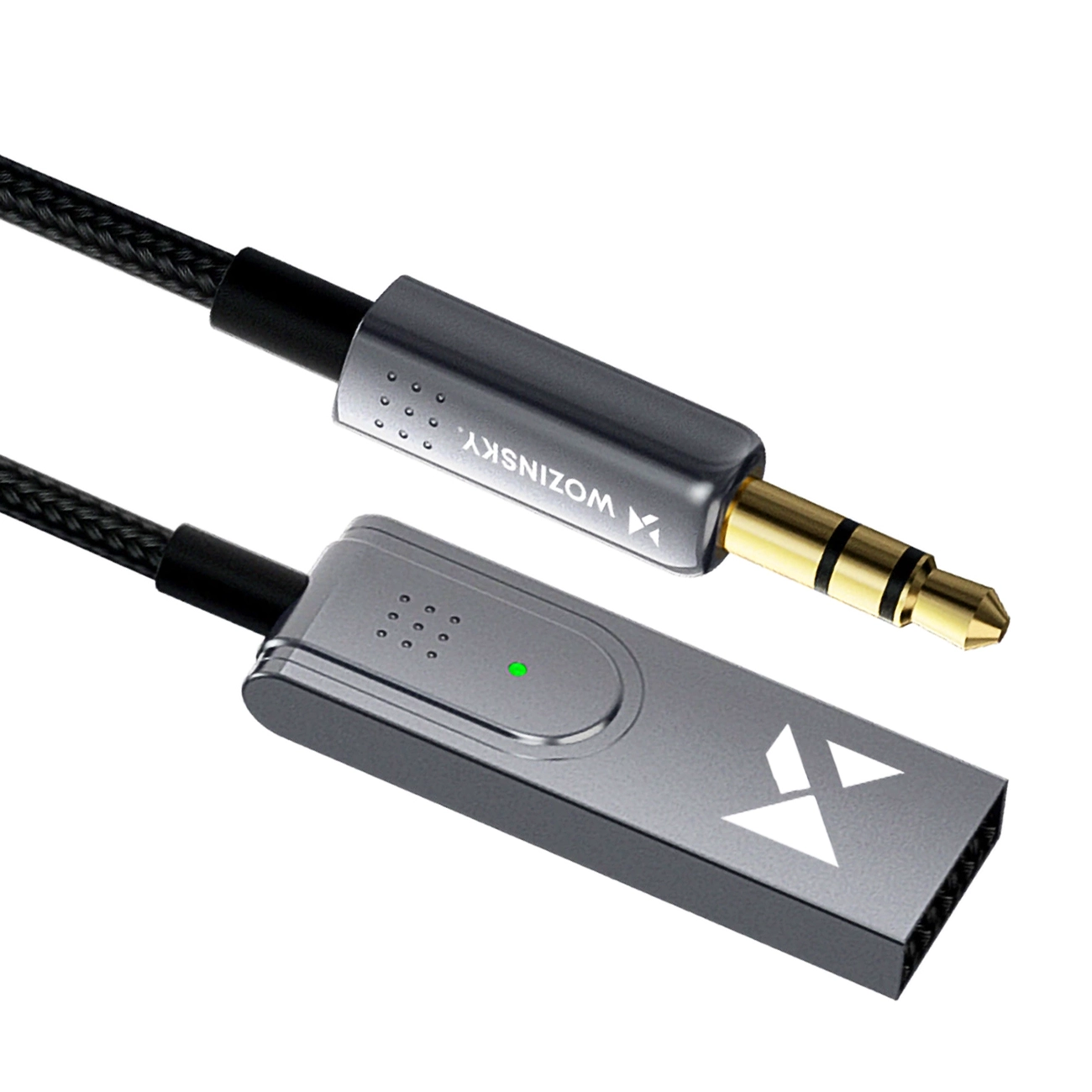 Wozinsky WTODB Bluetooth 5.3 audio adapteris / AUX audio uztvērējs