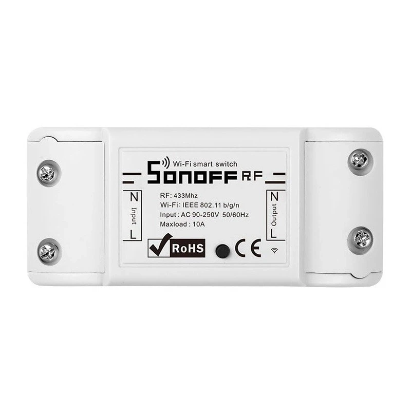 Viedais slēdzis WiFi + RF 433 Sonoff RF R2 (NEW)