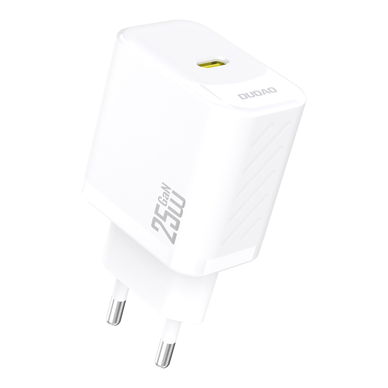 Dudao A27 25W GaN USB-C sienas lādētājs - balts