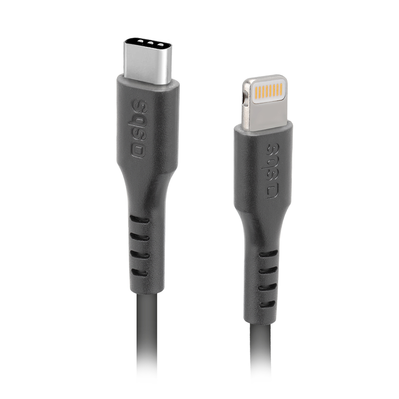 SBS TECABLELIGTC1K USB-C - Lightning kabelis 1 m - melns