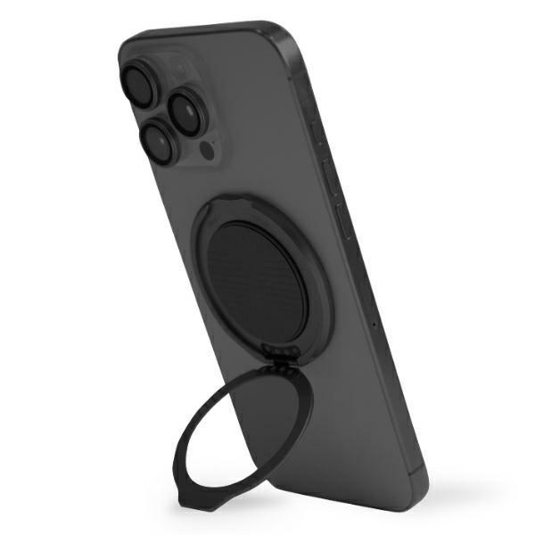 Uniq Gripfit 360 magnētiskais turētājs ar statīvu - melns / nakts melns