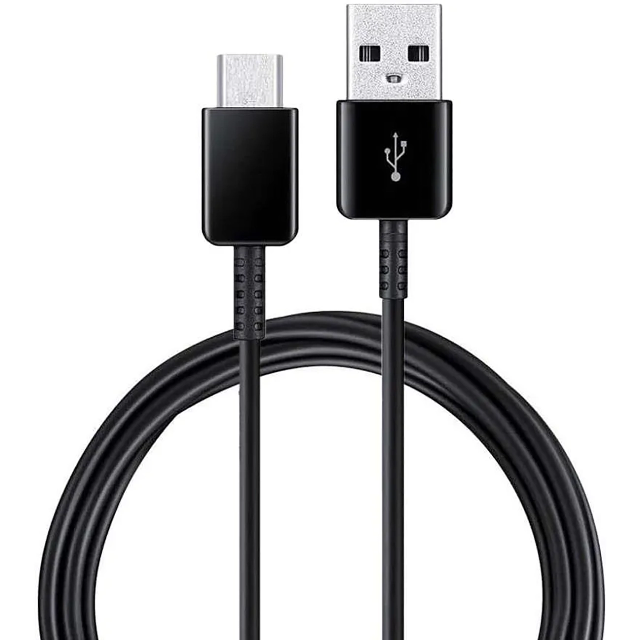 Samsung EP-DG970BBE USB-A – USB-C kabelis 1.5m (OOB lielapjoma – aizvietojošs iepakojums) – melns