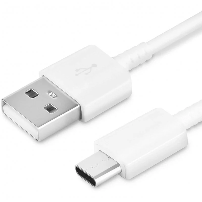 Samsung EP-DG970BWE USB-A – USB-C kabelis 1.5m (OOB lielapjoma – aizvietojošs iepakojums) – balts