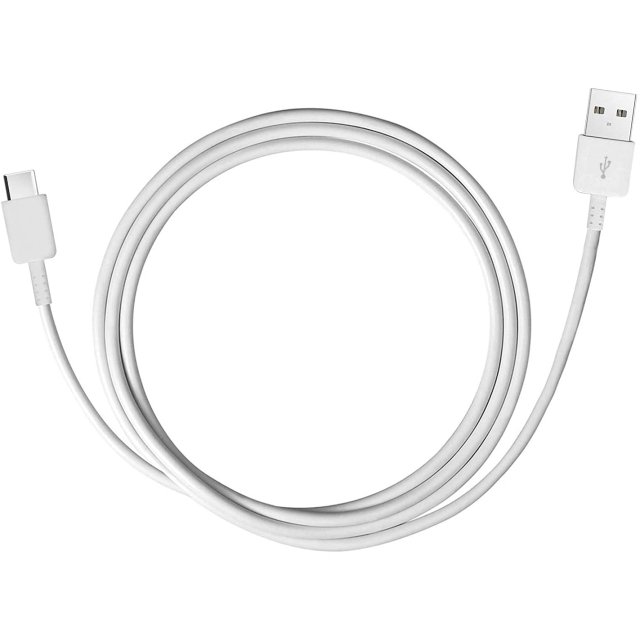 Samsung EP-DW700CWE USB-A - USB-C 1.5m kabelis (lielapjoma – aizstājējiepakojums) – balts