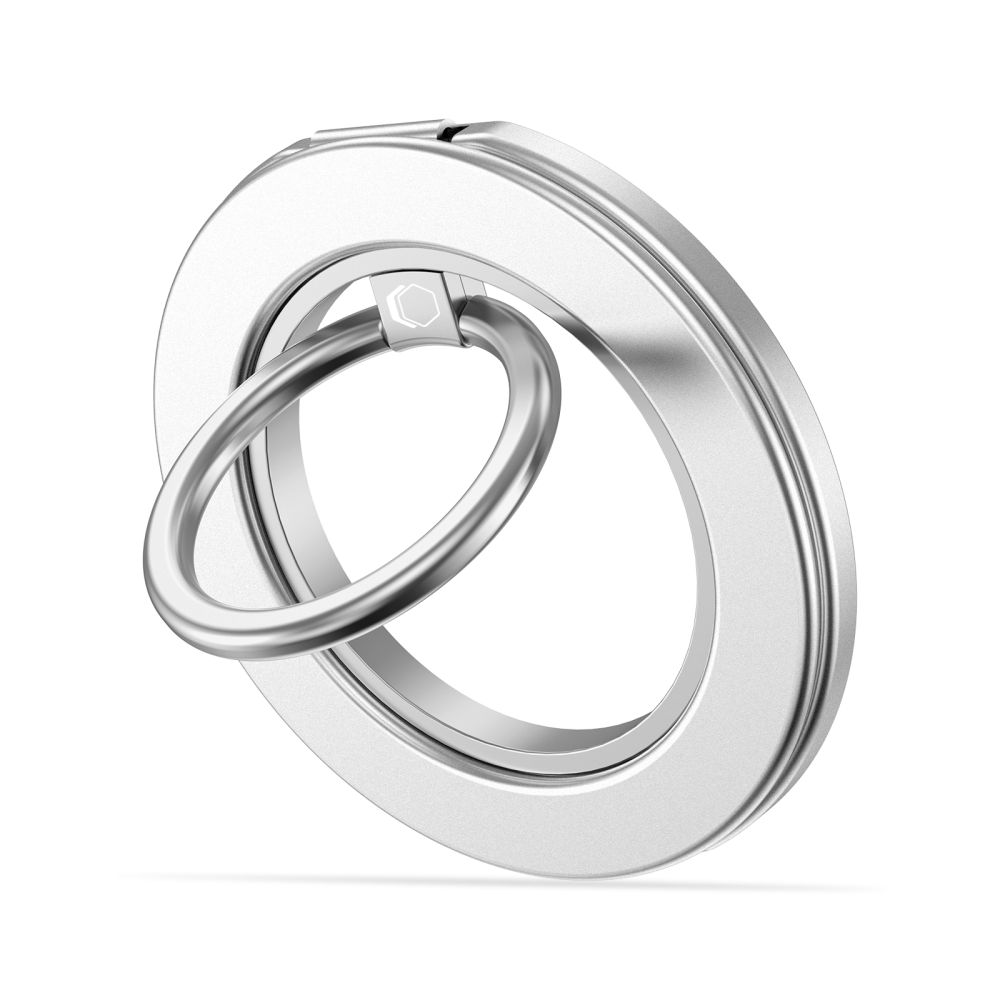 Tech-Protect MMR600 magnētiskais tālruņa gredzena turētājs - sudraba