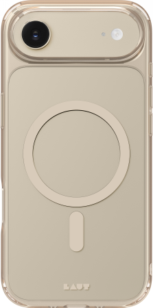 Laut Crystal Fluro MagSafe futrālis iPhone Air - caurspīdīgs zelta krāsā