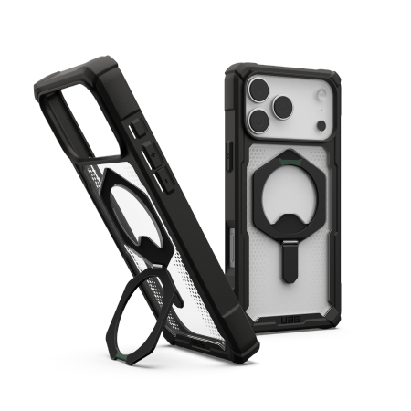 UAG Plasma XTE MagSafe Maciņš iPhone 17 Pro Max - Clear Melns