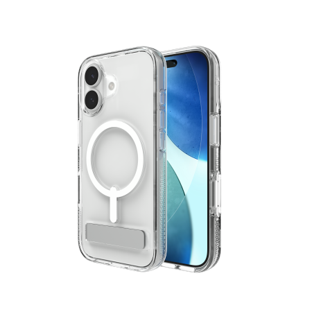 ZAGG Crystal Palace Snap KS MagSafe Maciņš with Stand iPhone 17 - Clear