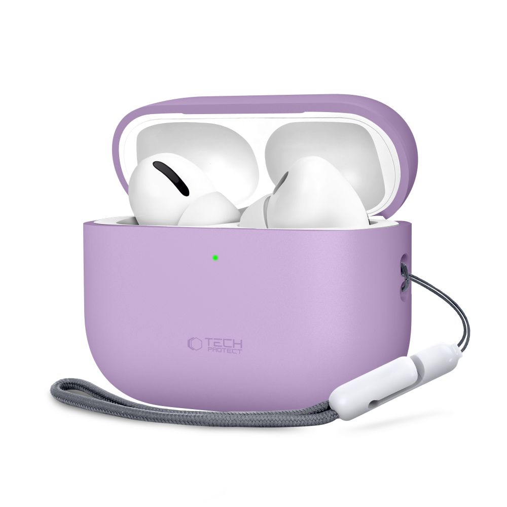 Tech-Protect silikona maciņš AirPods Pro 3 violets
