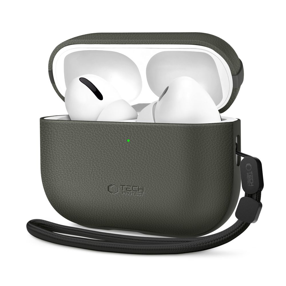 Tech-Protect NaturalFit maciņš AirPods Pro 3 zaļš