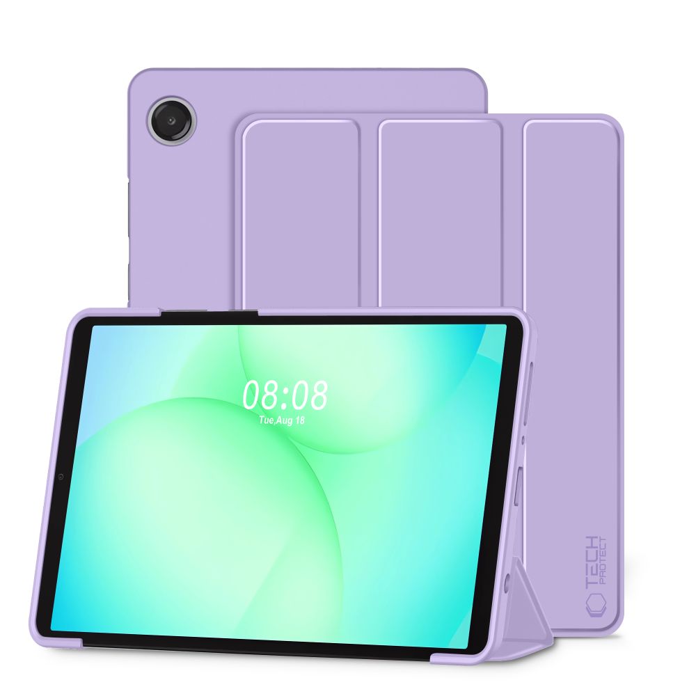 TechProtect SmartCase maciņš Samsung Galaxy Tab A9 / A11 8.7 violets