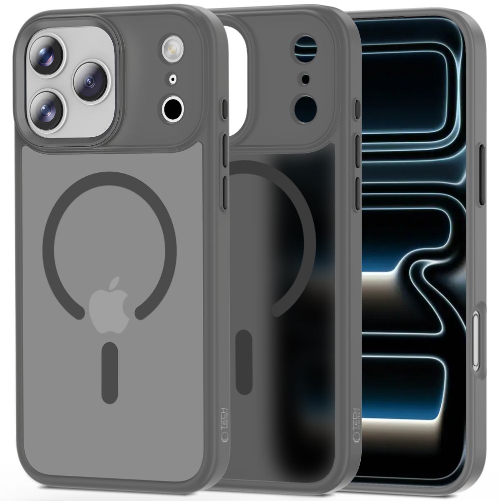 Tech-Protect MagMat MagSafe maciņš iPhone 17 Pro pelēks