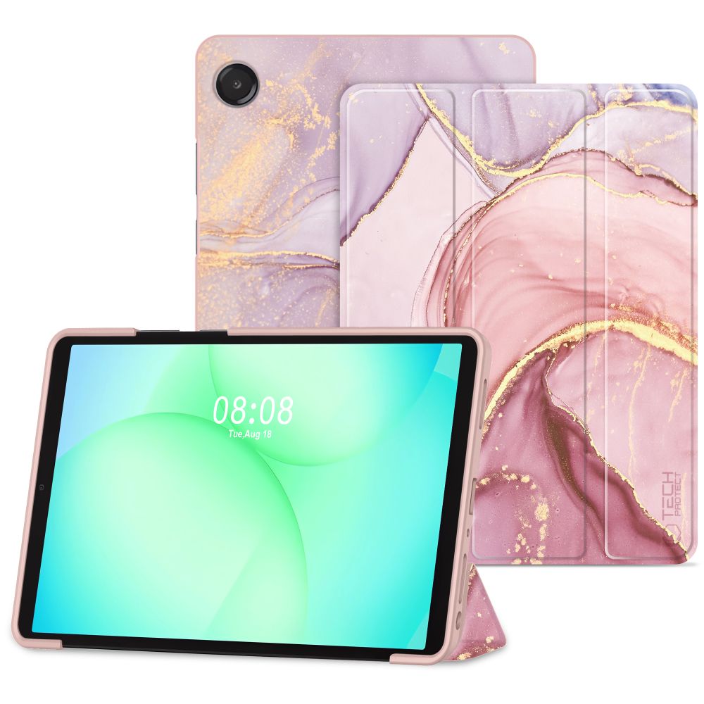 TechProtect SmartCase macins priekš Samsung Galaxy Tab A9 / A11 8.7 X110 / X115 / X133 / X135 - Daudzkrasains