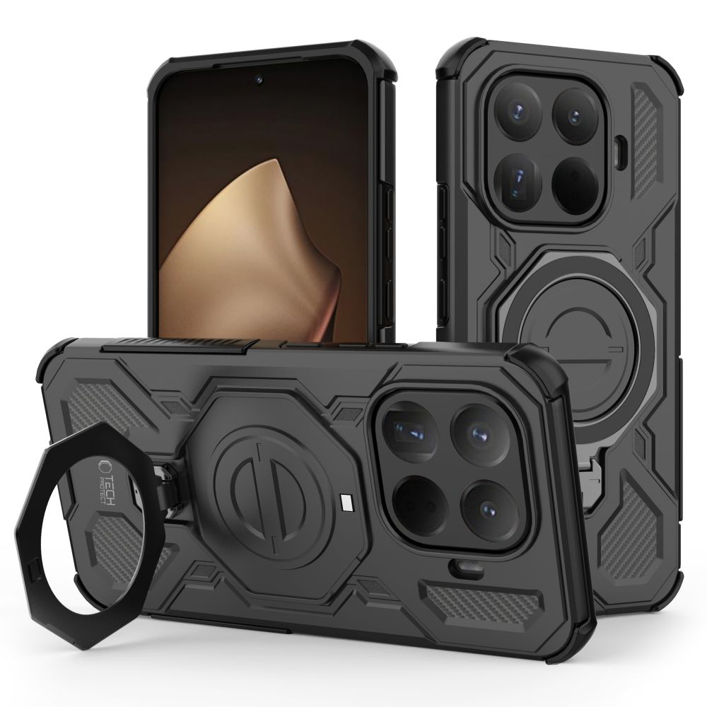 Tech-Protect TacticStand MagSafe macins priekš Xiaomi 15T Pro - Melns