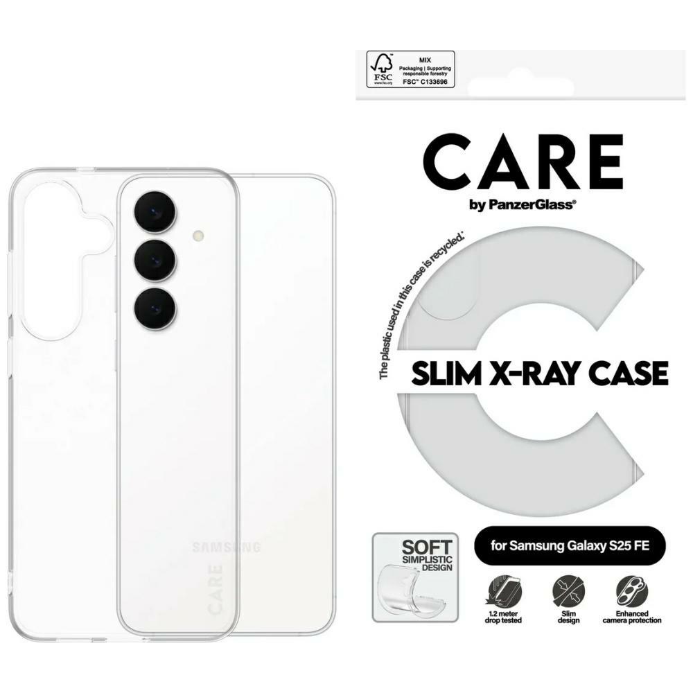 CARE by PanzerGlass Fashion X-Ray macins Samsung Galaxy S25 FE - caurspidigs