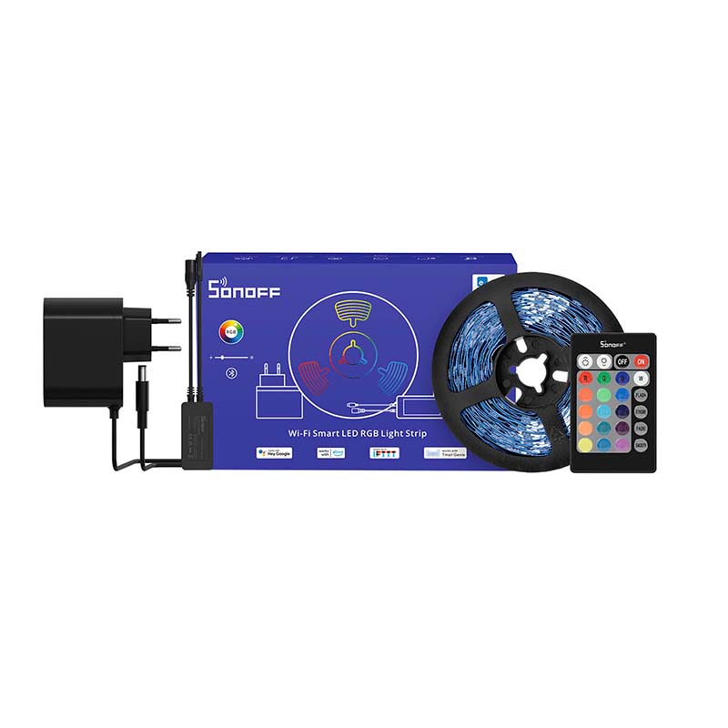 Viedā LED RGB WiFi gaismas lente Sonoff L2 Lite 5m