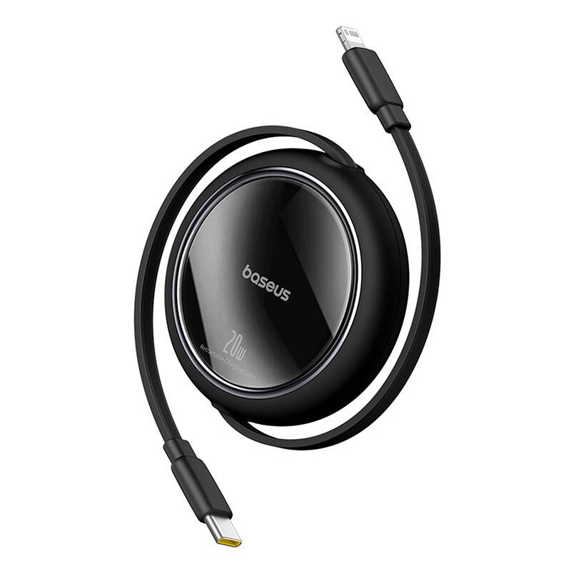 USB kabelis Baseus Free2Pull USB-C uz iP 20W 1m (melns)