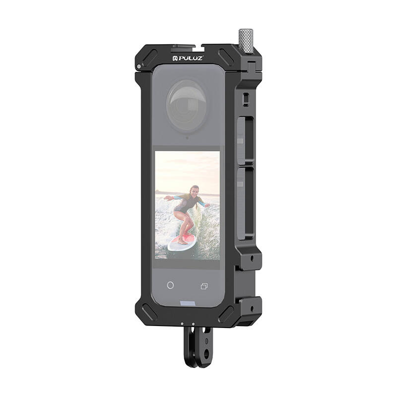 Metāla aizsargapvalks PULUZ ar statīva adapteri Insta360 X4