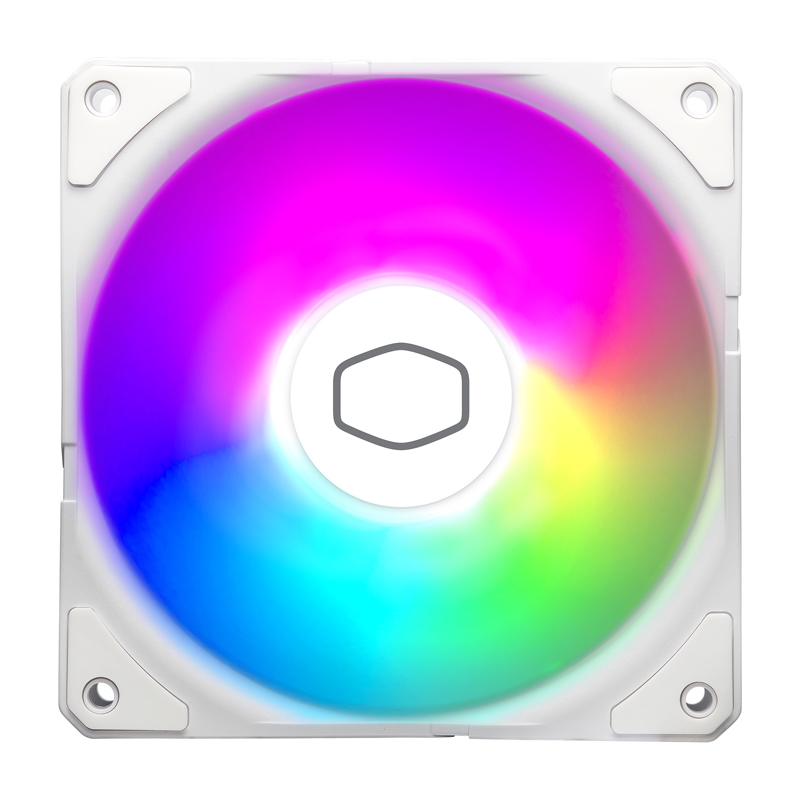 Cooler Master SickleFlow Edge 120 ARGB ventilators (balts)