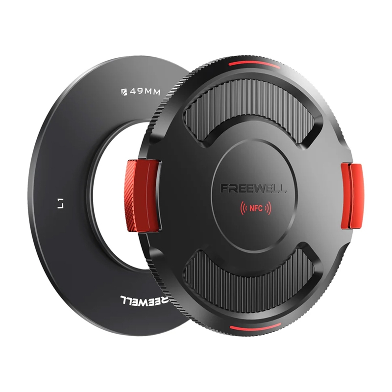 Freewell 49 mm pamatnes gredzens ar vāku Real Locking VND