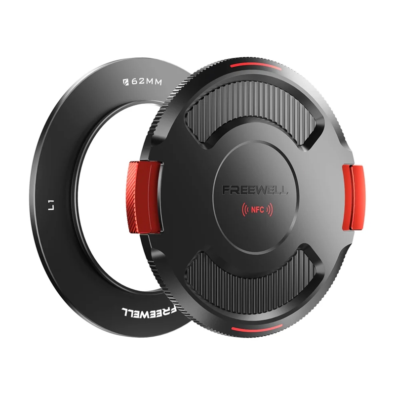 Freewell 62 mm pamatnes gredzens ar vāku Real Locking VND