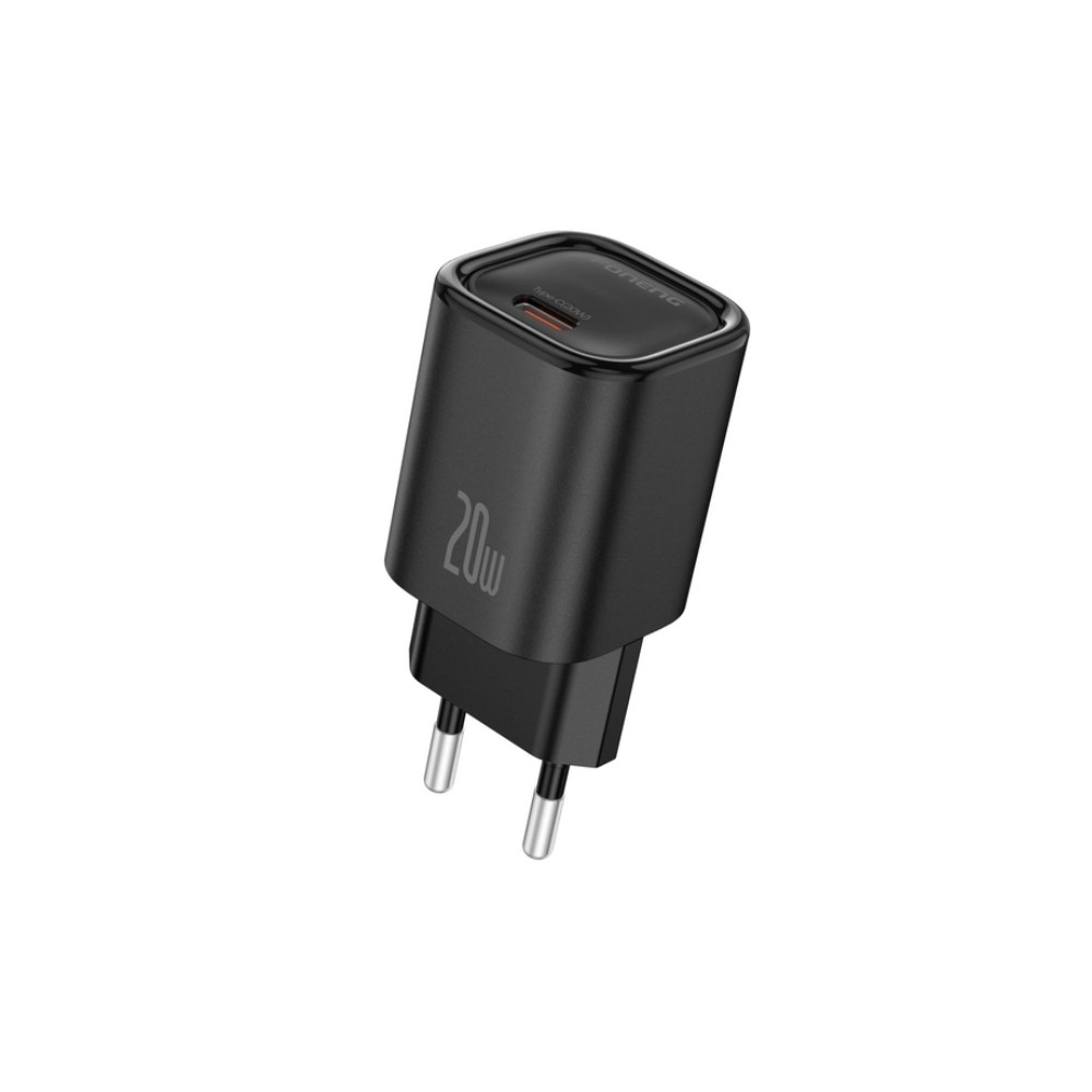 Lādētājs Foneng EU69 20W USB-C melns