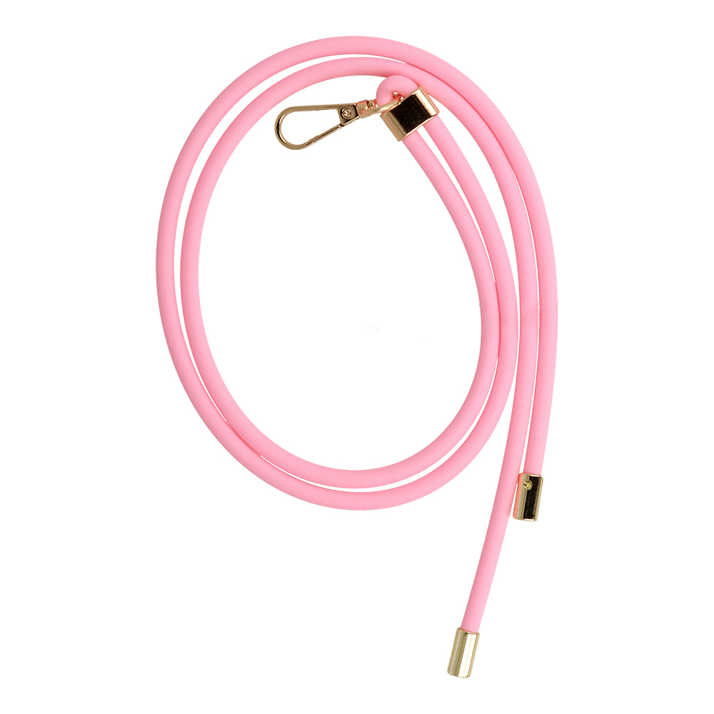 Telefona siksniņa GSN-1 gara silikona rozā