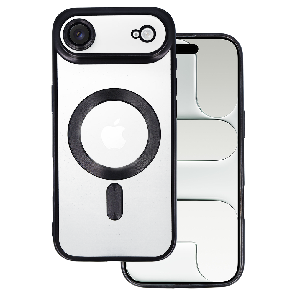 Metālisks Magsafe maciņš iPhone 17 Air melns