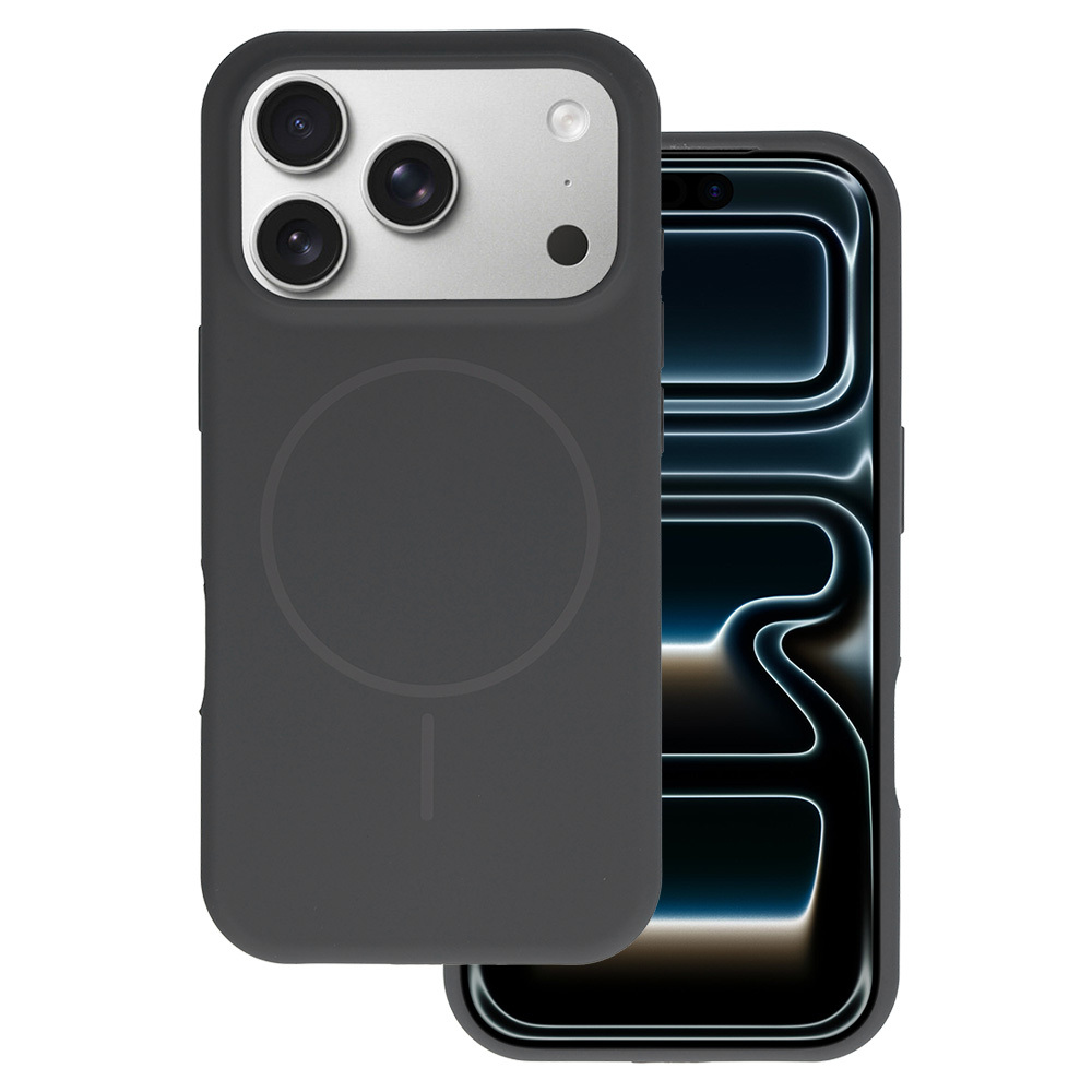 Magsafe Slim Silicone maciņš iPhone 17 Air grafīta