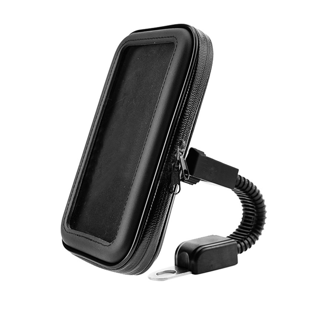 Motocikla turētājs - ūdensizturīgs uz spoguļa 7,0"