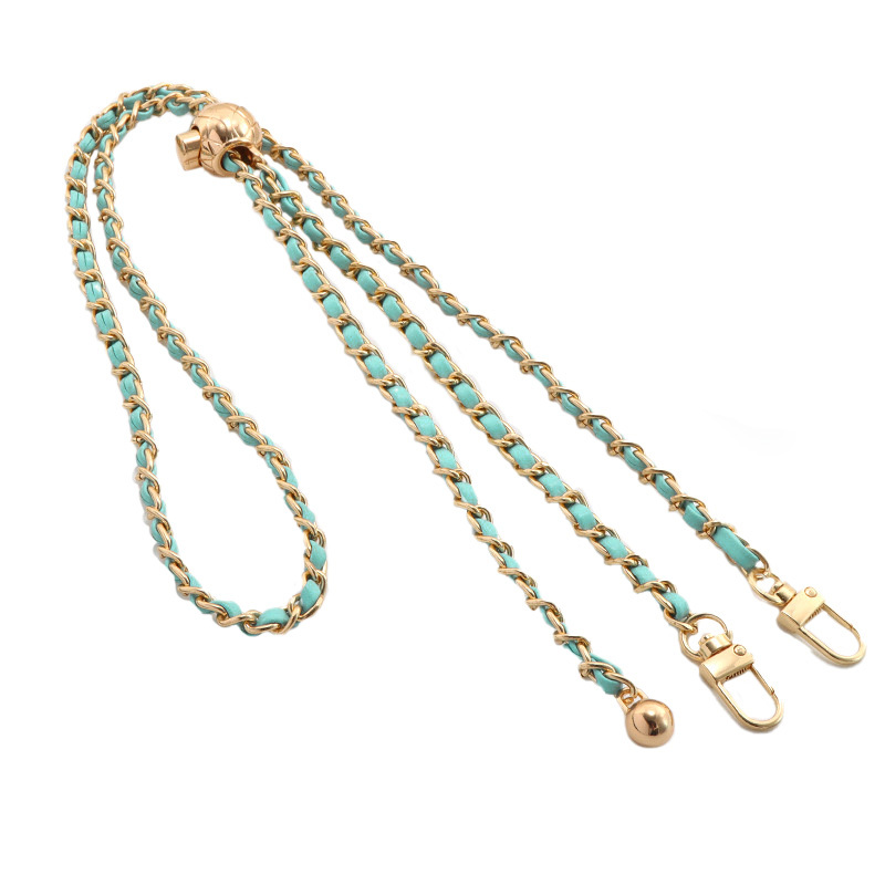 Telefona siksniņa G-14 gaiši zils-zeltains