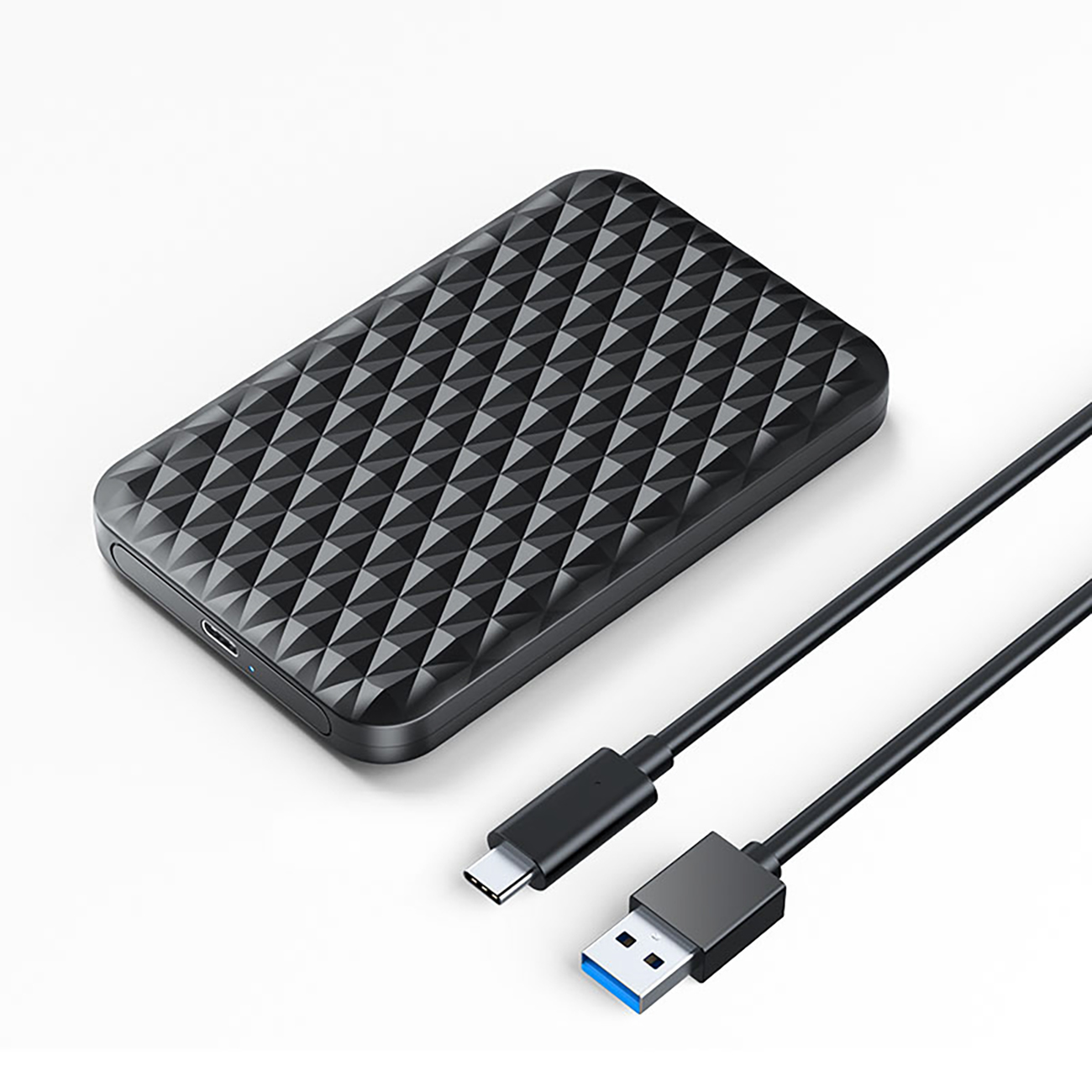 Orico 2520C3-V1 2,5" HDD/SSD USB-C 5Gb/s diskdzinis - melns